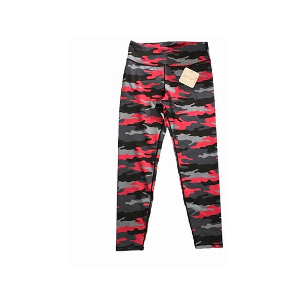 23-New Pink Camo leggings size small - Picture 5 of 6